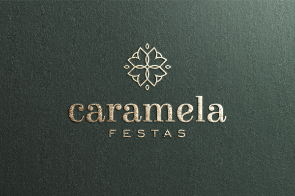Identidade Visual Caramela Festas